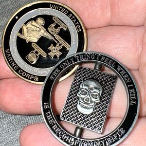 Marine Corps Challenge Coin Set
